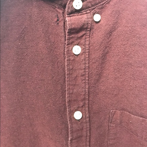 Burgundy H&M Shirt - Picture 3 of 3